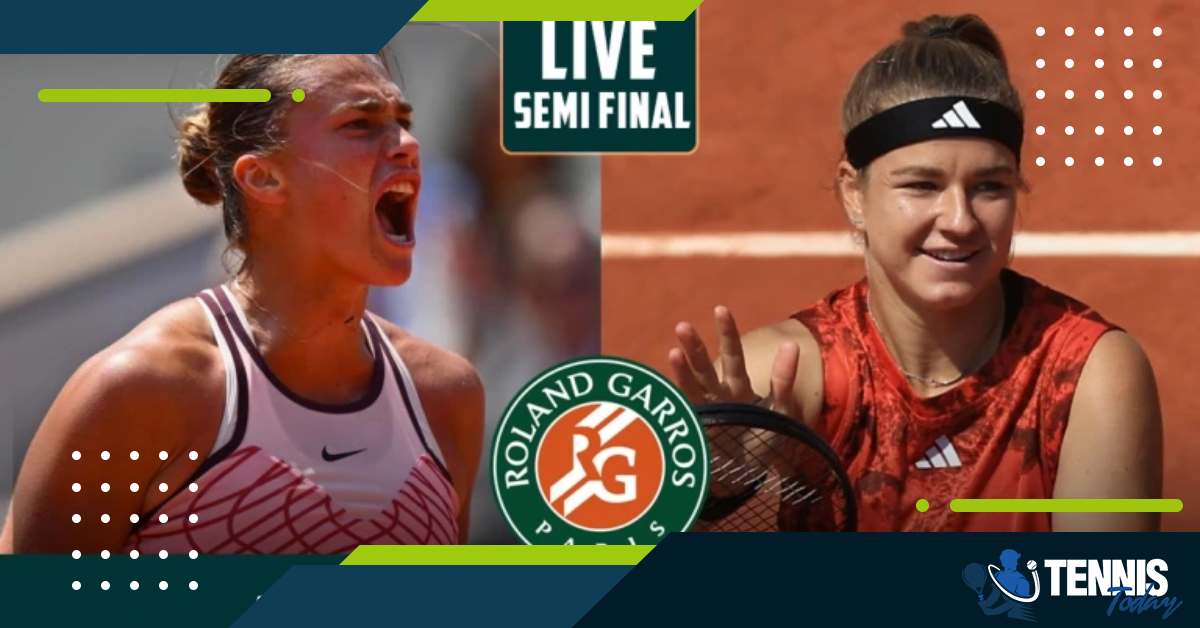 French Open 2023 के सेमीफाइनल Sabalenka से भिड़ेंगी Muchova  