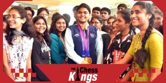 Asian Games की पदक विजेता को सम्मान  