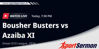 BOB vs AZA Live Score, Match 14, Oman D10 League, 2024  