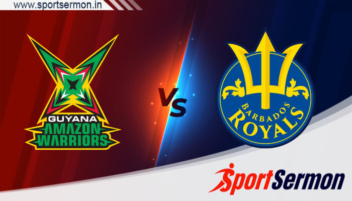 GUY vs BR Live Score, Guyana Amazon Warriors vs Barbados Royals, H2H, CPL 2024  
