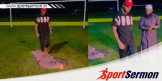 Batter Naim Sheikh walks on FIRE as training for Asia Cup  