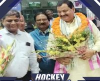 भोलानाथ सिंह पहुंचे अपने वतन, रांची एअरपोर्ट पर अधिकारीयों ने जमकर स्वागत  