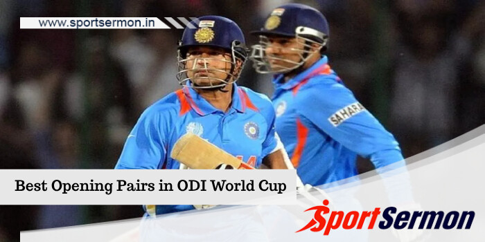 Best Opening Pairs in ODI World Cup History  