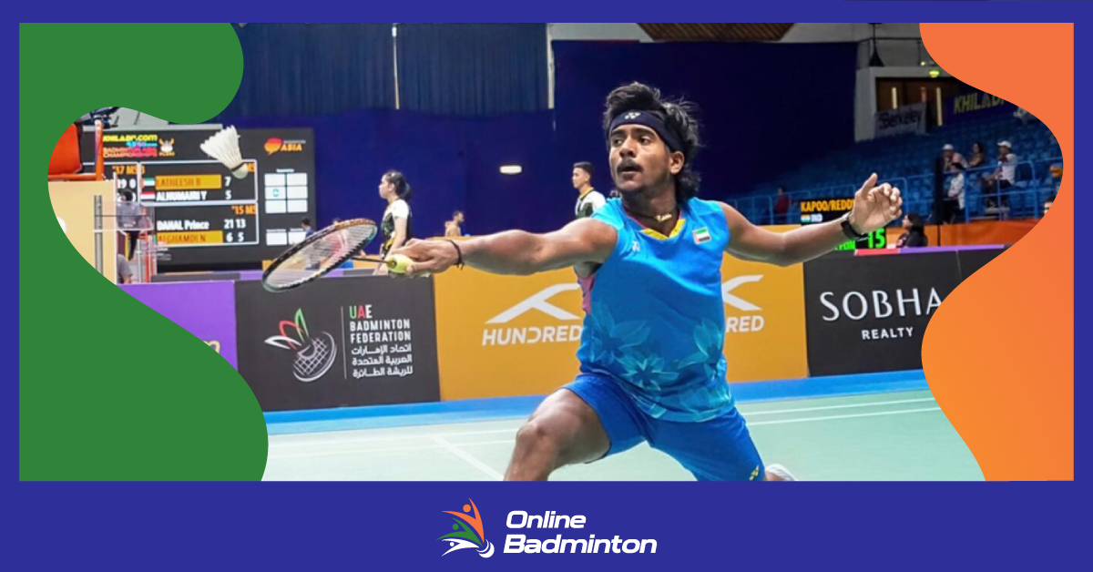 Badminton Asia Championships 2023: यूएई के भरत लतीश ने अपनी शानदार फार्म जारी रखते हुए मुख्य दौर में जगह बना ली  