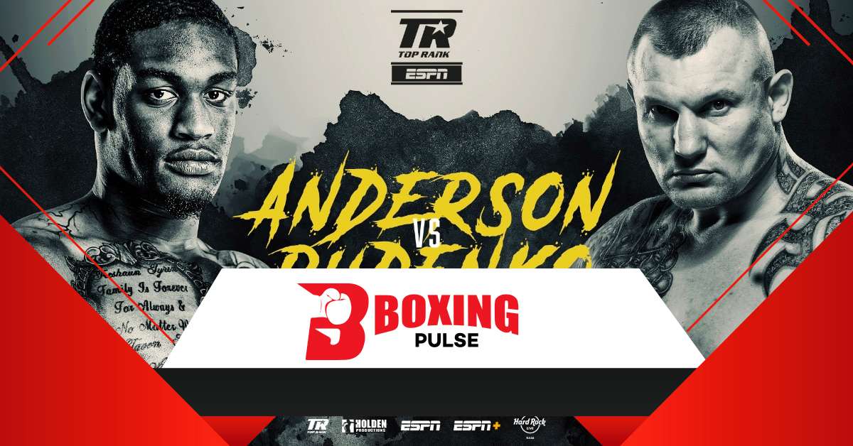 Jared Anderson Vs Andriy Rudenko: भारत में लाइव कैसे देखें  
