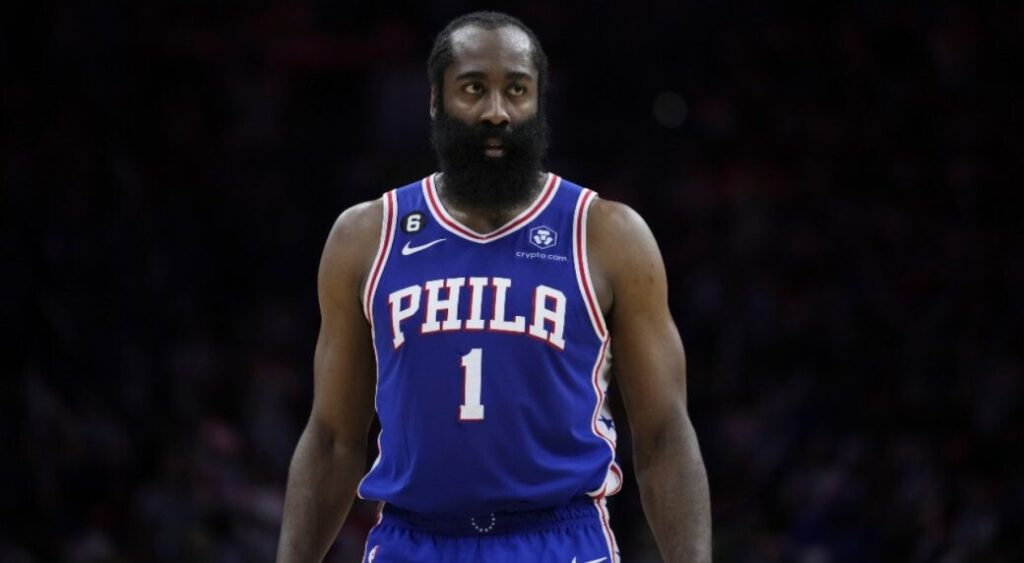 The 76ers eventually deal James Harden to the Clippers  