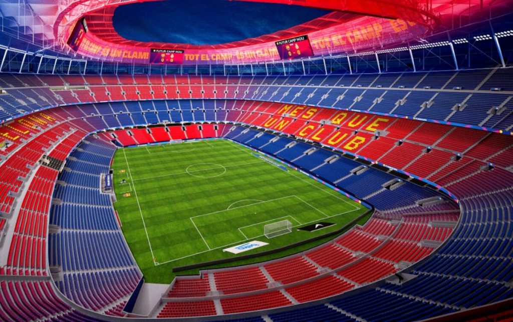 Biggest Football Stadiums of La Liga  