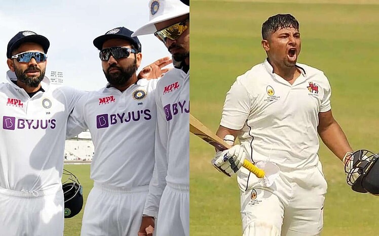 Can Sarfaraz Khan replace Gaikwad in SA vs IND Test Series  