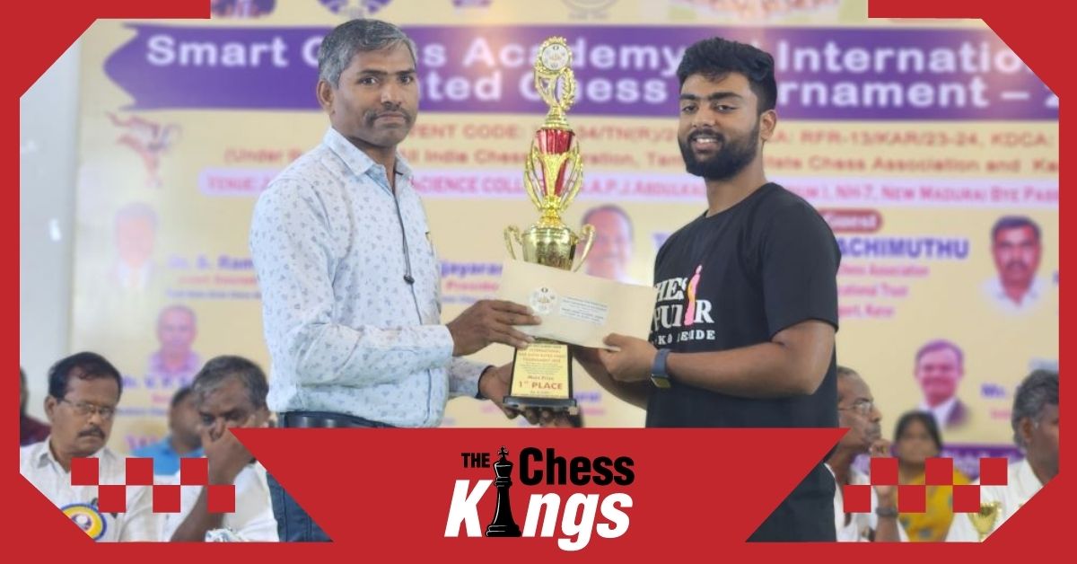 Chess Academy Rapid Rating Open के विजेता बनें हरिकृष्णन  
