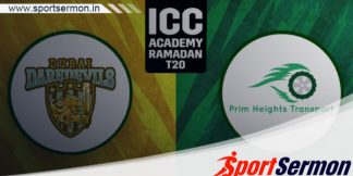 DDD vs PHT Live Score, Match 2, ICC Academy Ramadan T20 '24  