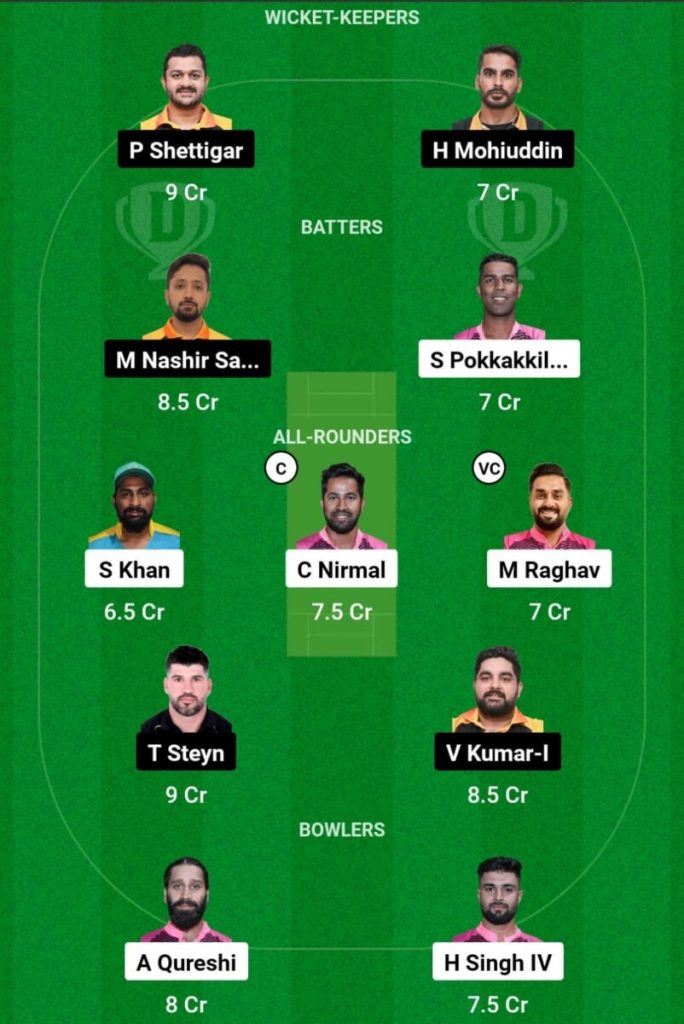 DDD vs SPC Live Score, Match 30, ICCA Arabian T20 League  