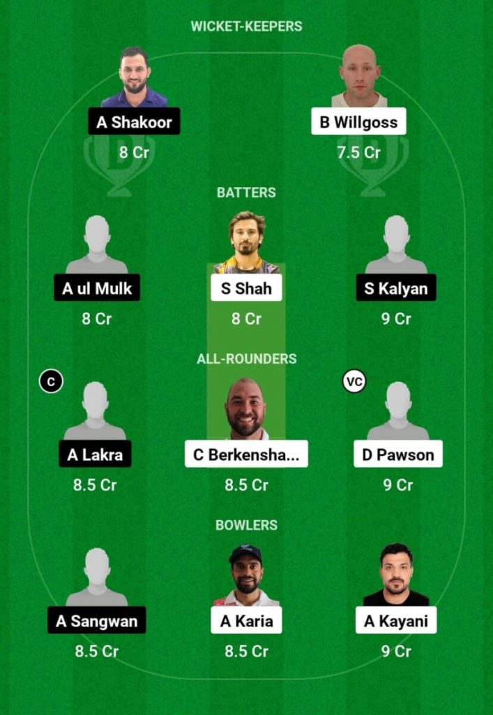 DUW vs AJH Live Score, QF 4, ICCA Arabian T20 League,2023  