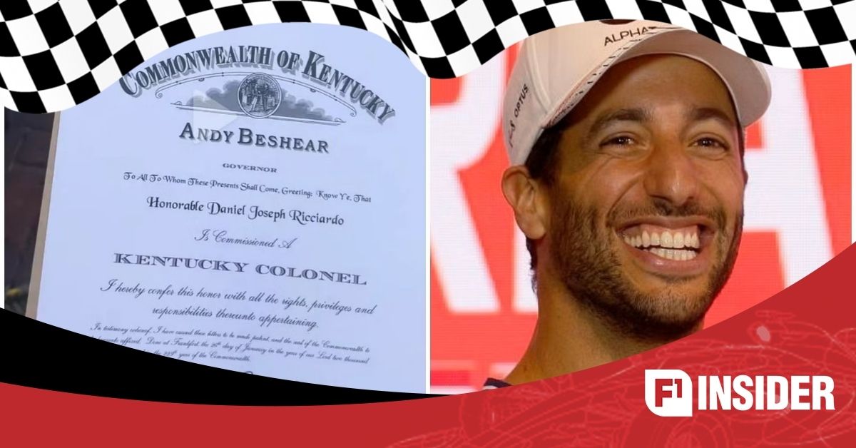Daniel Ricciardo को किया गया सम्मानित  