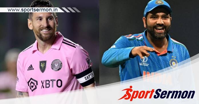 David Beckham gifts Rohit Sharma’s Daughter Messi’s Jersey  