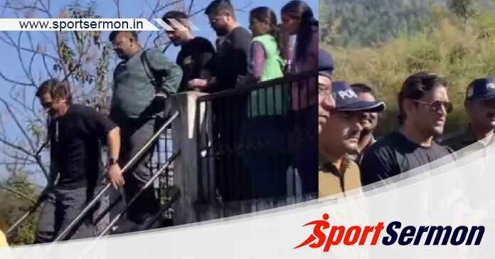 Watch: Cricketer MS Dhoni seen limping in a new viral video  