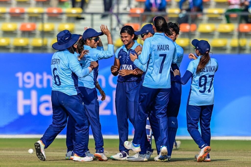 India Women's Cricket Team Wins Gold at Asian Games 2023  