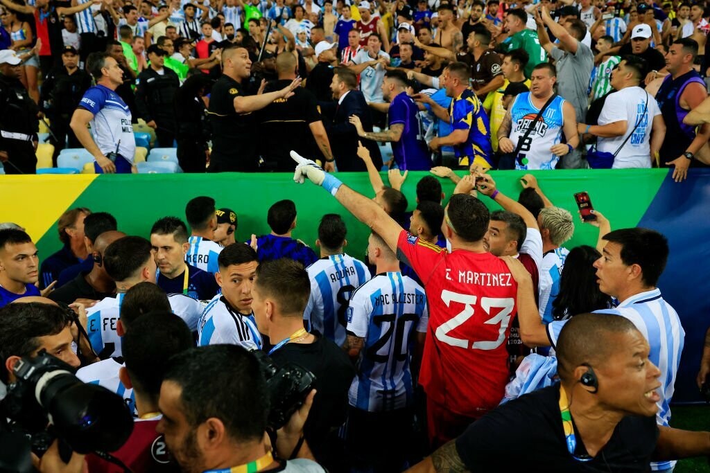 Argentina v Brazil Match Marred by Police Brutality  