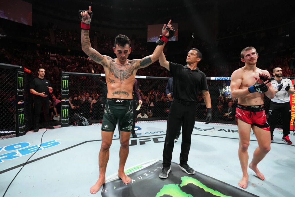 Ranking the 10 Best UFC Fights Of 2023  