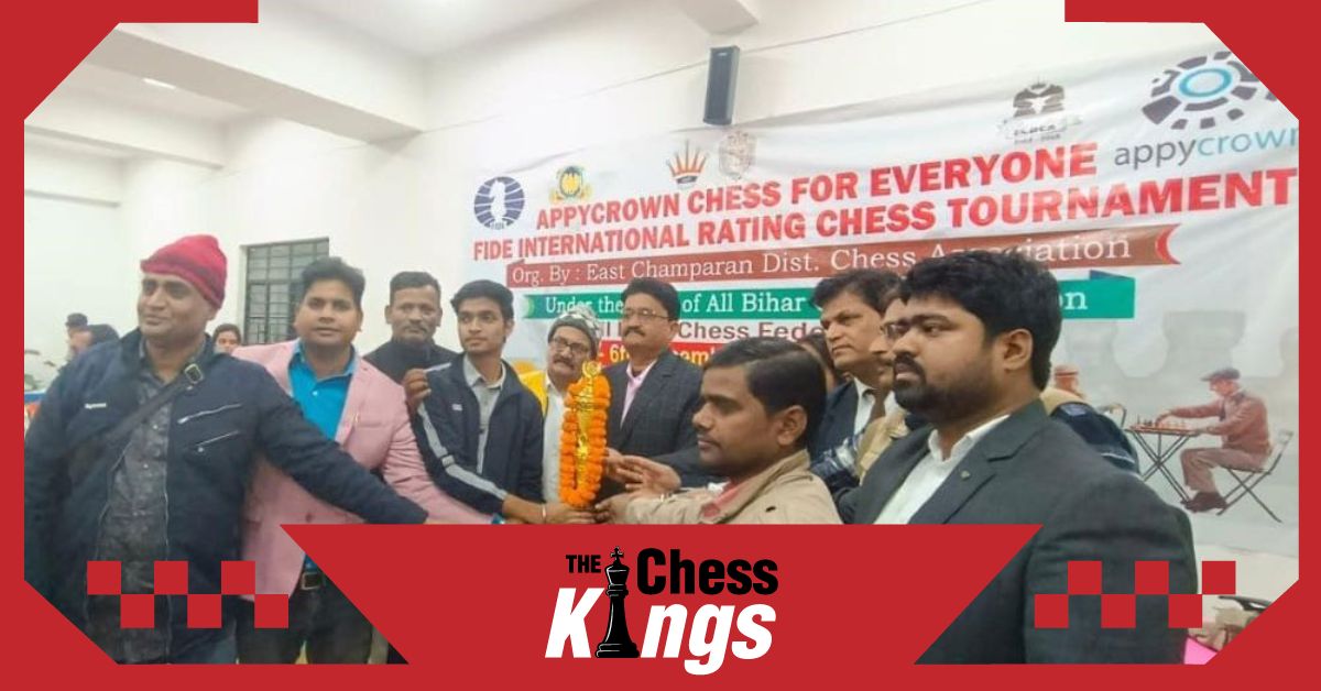 Everyone Rating Open 2023 के विजेता बने रुपेश  