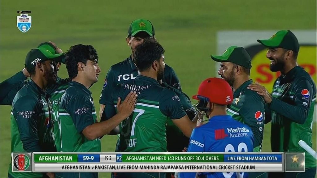 Pakistan Pace Attack Demolishes Afghanistan in First ODI  