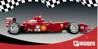 माइकल शूमाकर की F1 चैंपियनशिप जीतने वाली फरारी नीलामी के लिए तैयार  