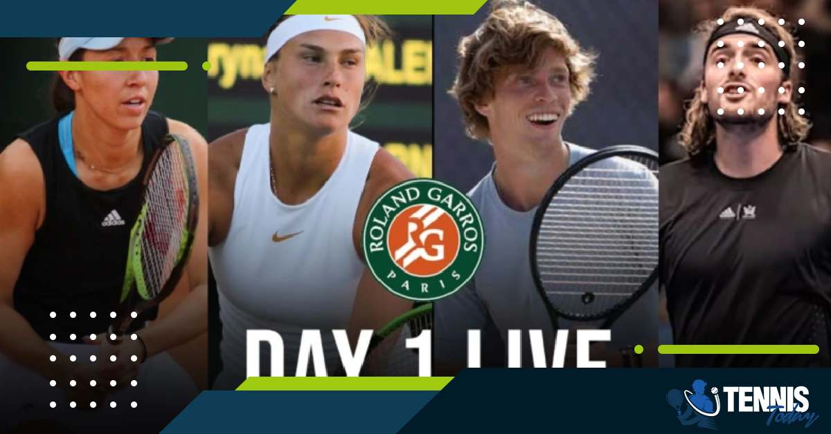 French Open 2023 के पहले दिन एक्शन में होंगे ये खिलाड़ी  