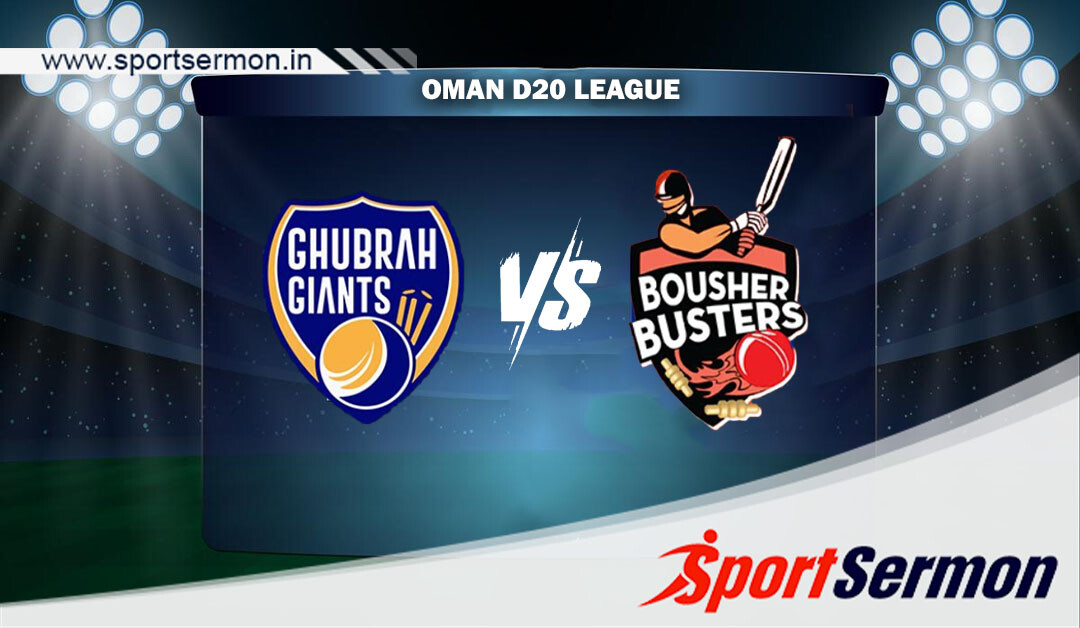 GGI vs BOB Live Score, Match 24, Oman D20 League 2023  