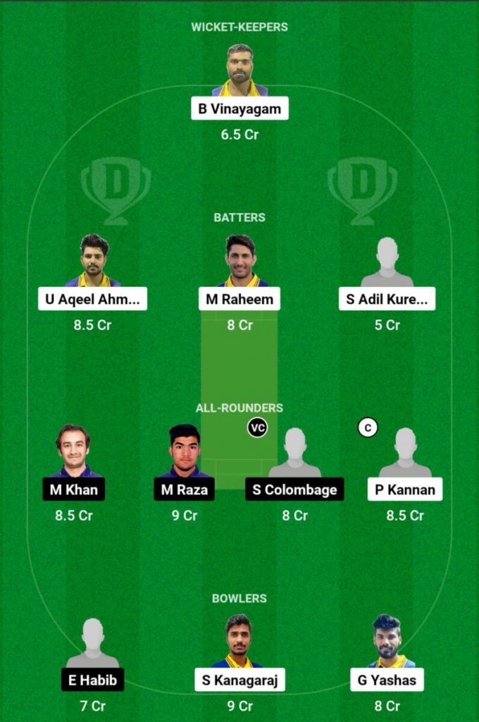 GGI vs KHW Live Score, Match 11, Oman D10 League 2024  