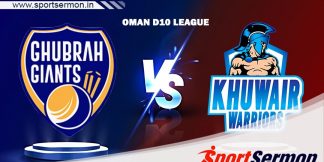 GGI vs KHW Live Score, Match 11, Oman D10 League 2024  