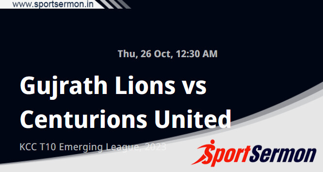 GL vs CU Live Score, SF-1, Kuwait T10 Emerging League, 2023  