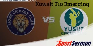 GL vs YCC Live Score, Match 2, KCC T10 Emerging League 2023  