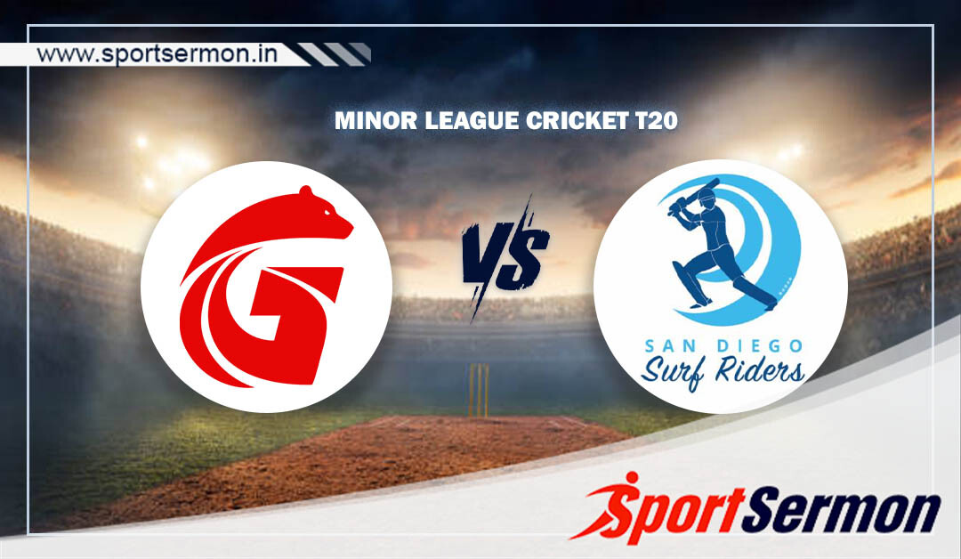 GSG vs SDR Live Score, Match 99, Minor Cricket League 2023  