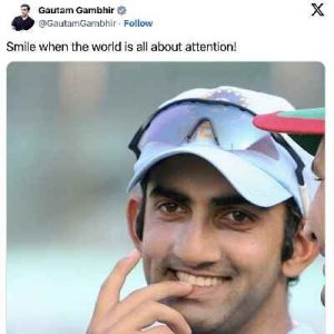 After war with Sreesanth, cricketer Gambhir drops sly post  