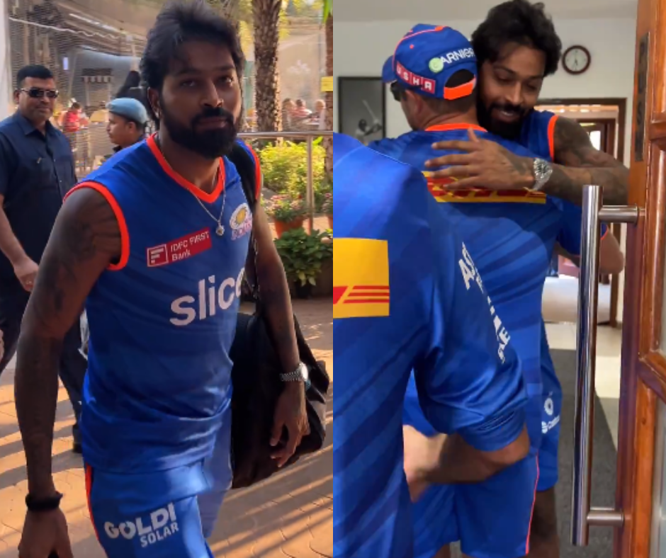 Hardik Pandya joins MI Camp ahead of IPL 2024  