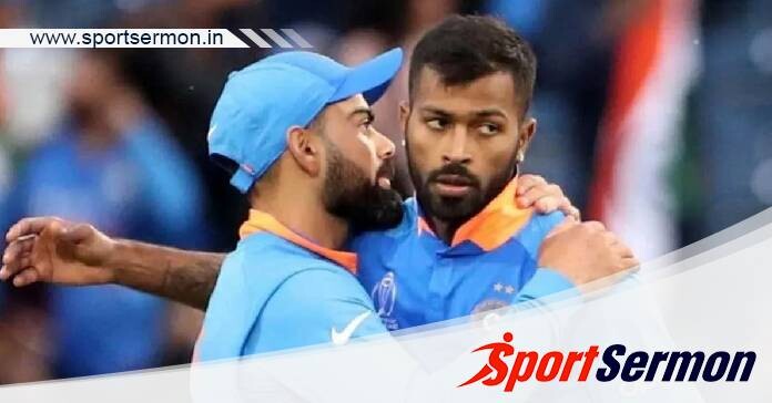 Virat Kohli's pep talk to Hardik Pandya in 3rd ODI  