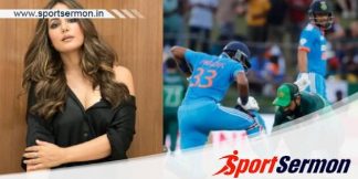 Hina Khan reacts on Shadab tying Hardik Pandya’s shoe lace  