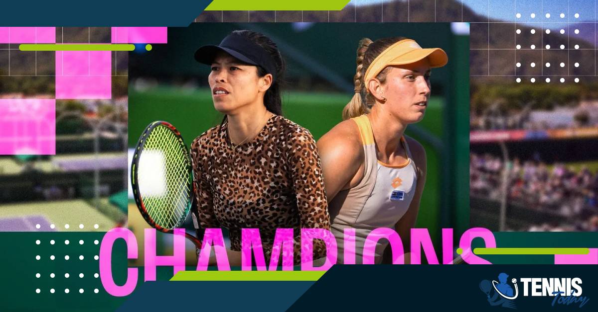 Indian Wells: Hsieh और Mertens ने जीता विमेंस डबल्स टाइटल  