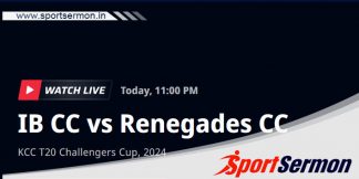 IBC vs REN Live Score, Match 46, KCC T20 Challengers Cup  