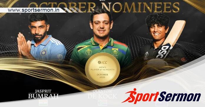 ICC releases Nominees for ‘Player Of The Month' for October  