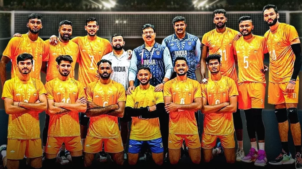 Indian Men's Volleyball Team Advances To Knockout Round  