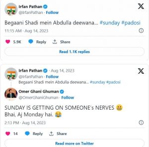 Irfan Pathan's dig at Pakistan fans after India’s T20I loss Irfan Pathan's dig at Pakistan fans after India’s T20I loss