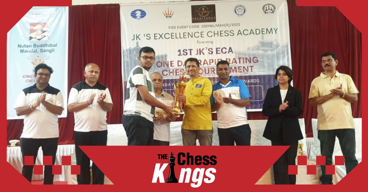 ECA One Day Rapid Rating Open 2023 के विजेता बनें मित्रभा  