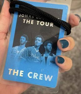 Tennis Player Jessica Pegula attends Jonas Brothers concert  