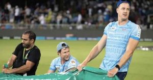 Ace cricketers that helped ground staff during rain delays  