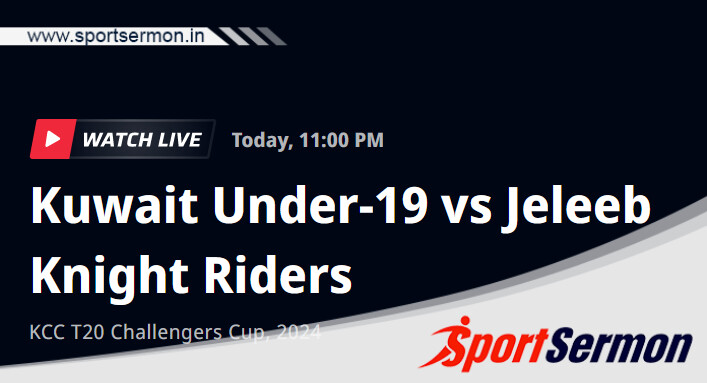 KUW-U19 vs JKR Live Score, Match 43, KCC T20 Challenger Cup  