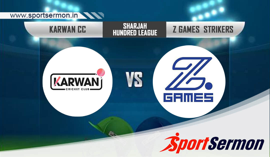 KWN vs ZGS Live Score,Match 15, Sharjah Hundred League 2023  