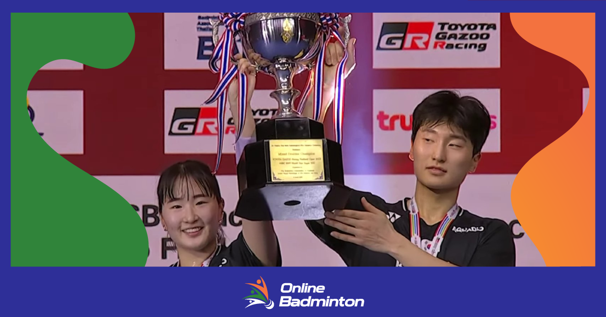 Thailand Open: Kim और Jeong ने जीता Mixed Doubles का खिताब  