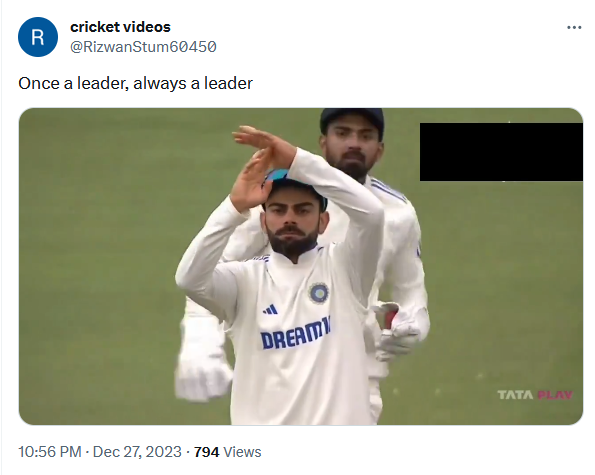 Kohli convinces Rohit Sharma to take DRS in IND vs SA Test  