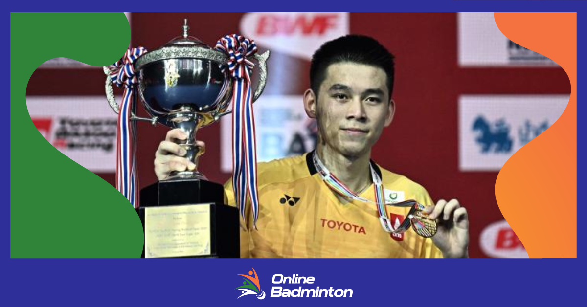 Kunlavut Vitidsarn ने Thailand Open का पुरुष एकल खिताब जीता  