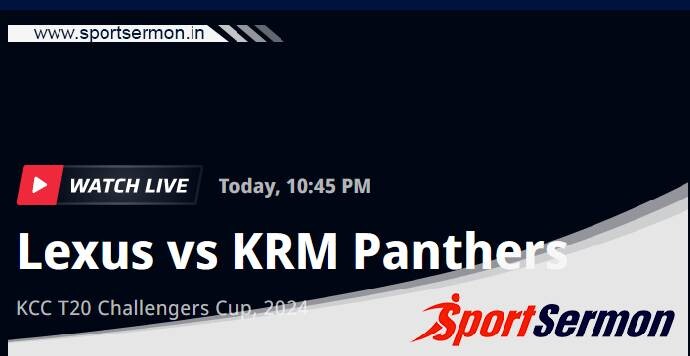 LEX vs KRM Live Score, Match-11, KCC T20 Challengers Cup  